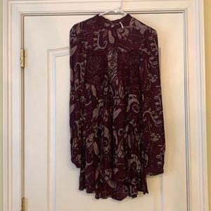 Free People Mini Dress, Size Small